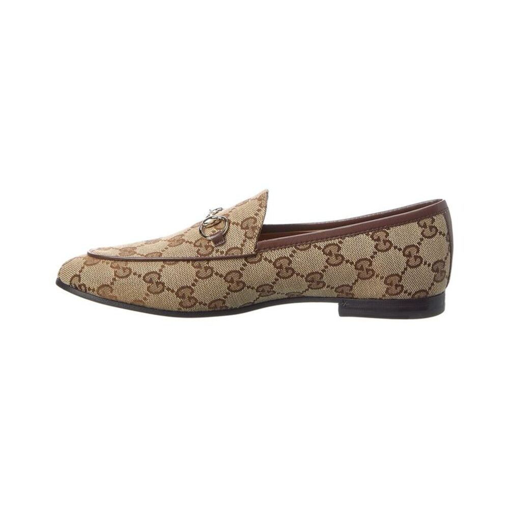 Gucci Jordaan Gg Canvas Loafer, Beige - Picture 2 of 5